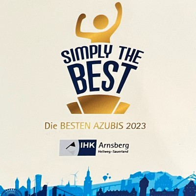 IHK - Auszeichnung Sipmly the best